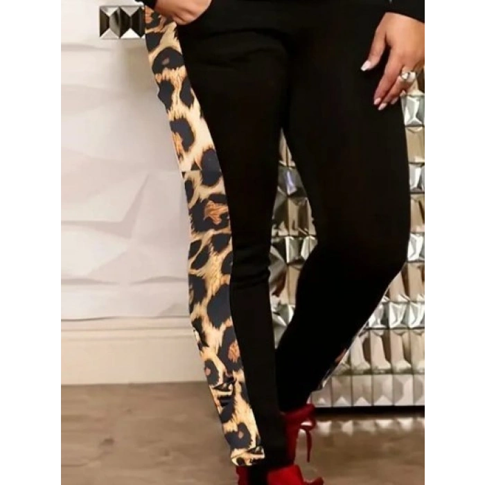 MARSiLYAN- Kadın Uzun Kollu önden Fermuarlı Bağcıklı Viskon Iki Iplik Bluz Ve Pantolon Ikili Takım