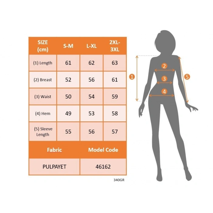 MARSiLYAN- Kadın Uzun Kollu önü Fermuarlı Kısa Pulpayet Ceket