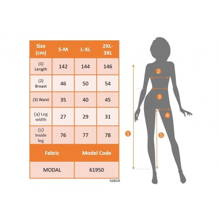 MARSiLYAN- Kadın Uzun Kollu Yakası Açık Kemerli Uzun Modal Tulum