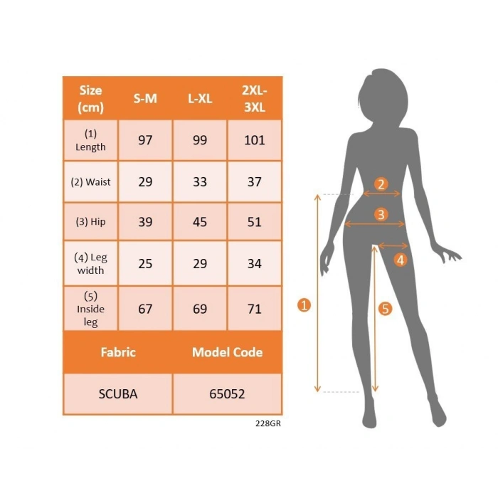 MARSiLYAN- Kadın Yüksek Bel Cep Detaylı Leopar Desenli Dalgıç Tayt