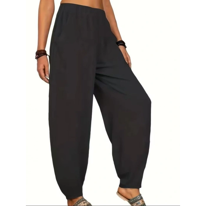 MARSiLYAN- Kadın Yüksek Bel Cep Detaylı Pantolon