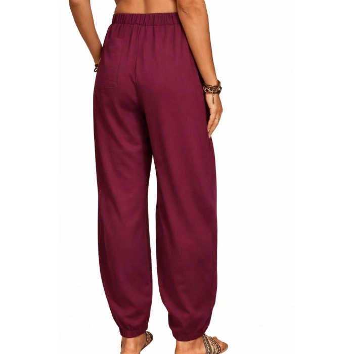 MARSiLYAN- Kadın Yüksek Bel Cep Detaylı Pantolon