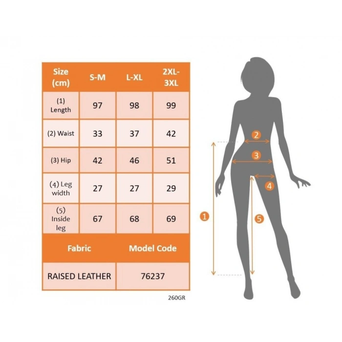 MARSiLYAN- Kadın Yüksek Bel şardonlu Parlak Deri Tayt