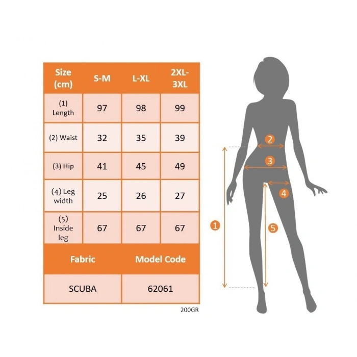 MARSiLYAN- Kadın Yüksek Bel Yan şerit Detaylı Dalgıç Tayt