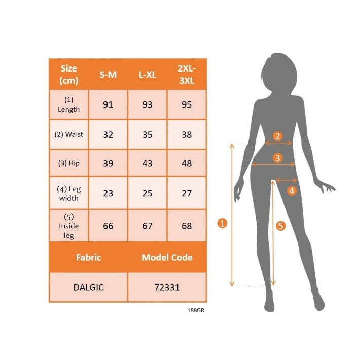 MARSiLYAN- Kadın Yüksek Bel Yarı şerit Pul Payetli Dalgıç Tayt