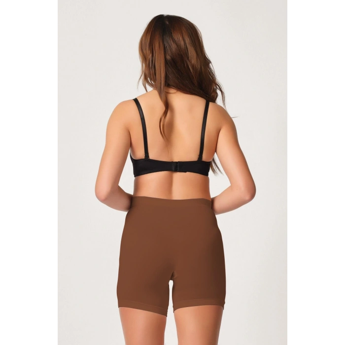 MARSiLYAN-  Kahve MI Emay 3003 Soft Paçalı Boxer