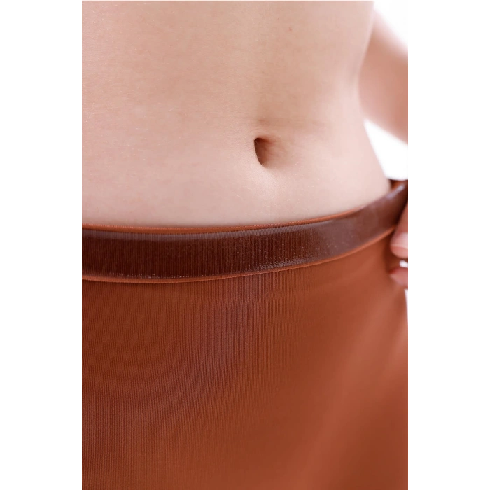 MARSiLYAN-  Kahverengi MI 2703 Lazer Kesim İz Yapmaz Hayalet Boxer