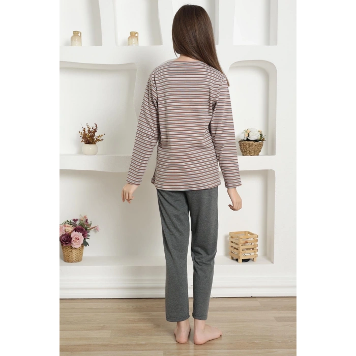 MARSiLYAN- Kız Çocuk Penye Pijama Takım