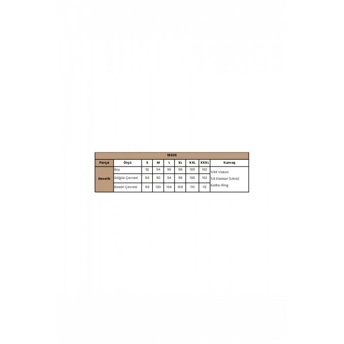 MARSiLYAN- Kolu Omzu Ve Yakası Dantelli Önü Düğmeli Gecelik
