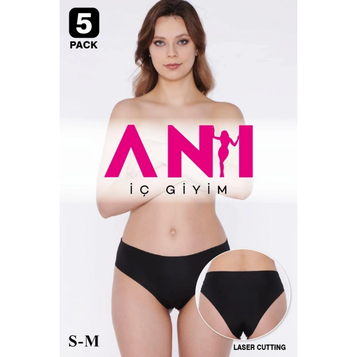 MARSiLYAN- LAZER 5 Lİ SLİP KÜLOT KADIN