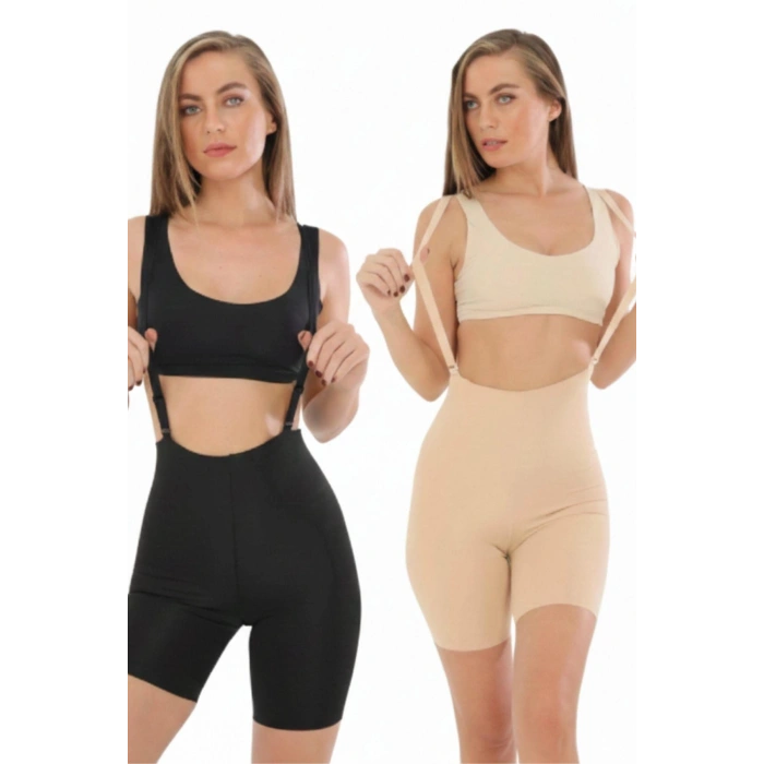 MARSiLYAN- LAZER ASKILI PAÇALI KORSE KADIN AK4204