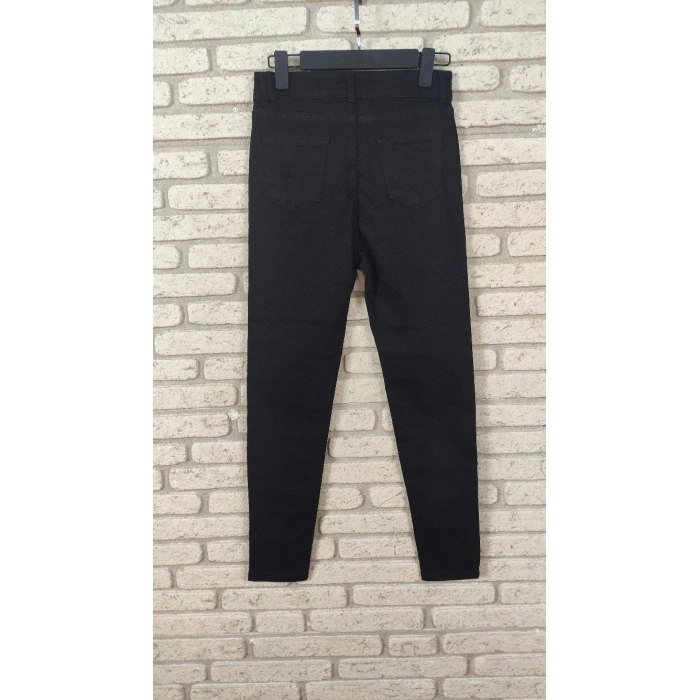 MARSiLYAN- Likralı Yüksek Bel Efsane Kot Pantolon Antrasit Renk 92cm