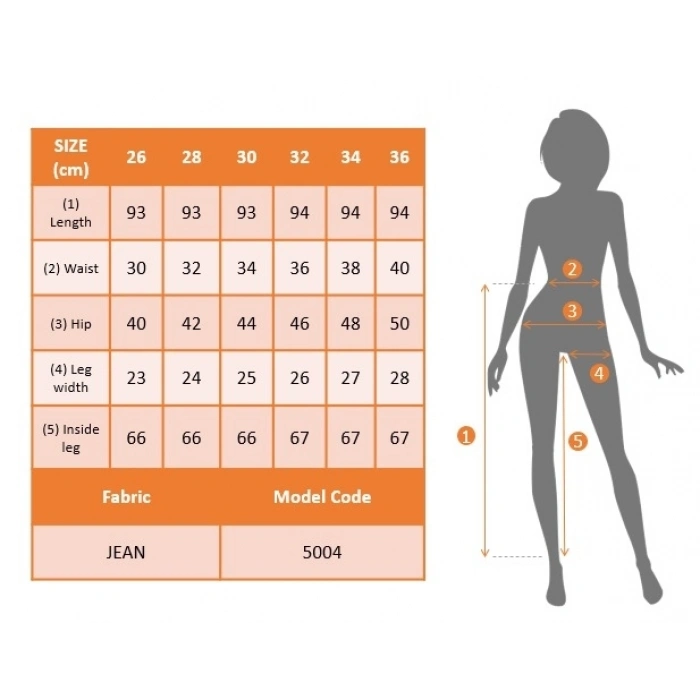 MARSiLYAN- Likralı Yüksek Bel Jean Pantolon