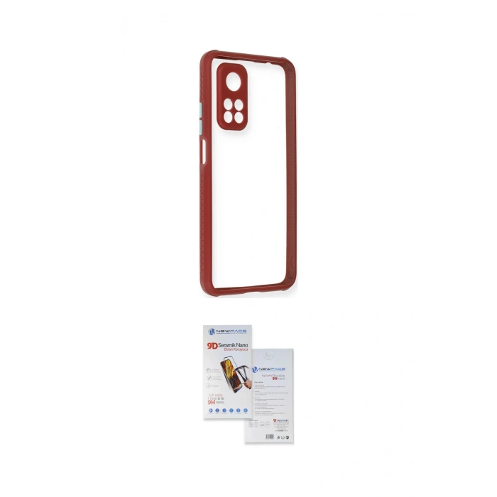 MARSİLYAN™- Mi 10T Pro Kılıf Nova Asil Özel Seri - Siyah Seramik Nano Ekran Koruyucu