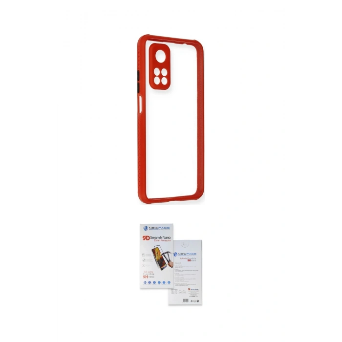 MARSİLYAN™- Mi 10T Pro Kılıf Nova Asil Özel Seri - Siyah Seramik Nano Ekran Koruyucu