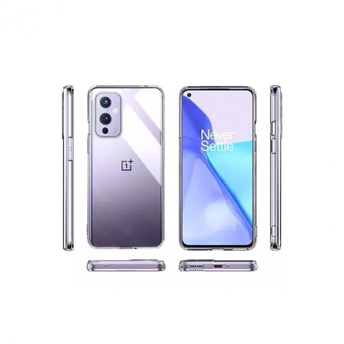 MARSİLYAN™- One Plus 9 Kılıf Lüx Şeffaf Silikon