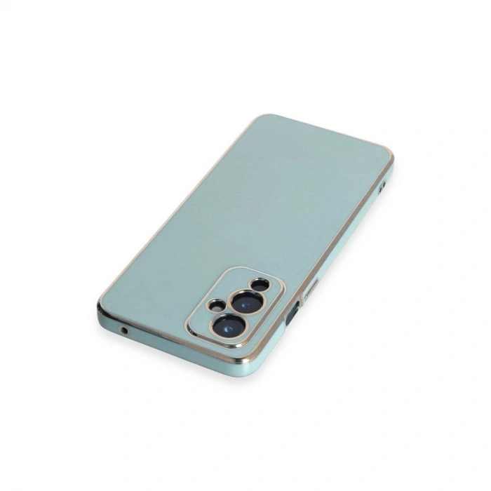 MARSİLYAN™- One Plus 9 Kılıf Volet Silikon - Açık Yeşil