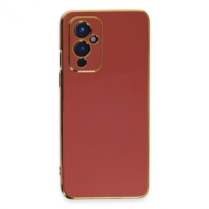MARSİLYAN™- One Plus 9 Kılıf Volet Silikon - Kırmızı