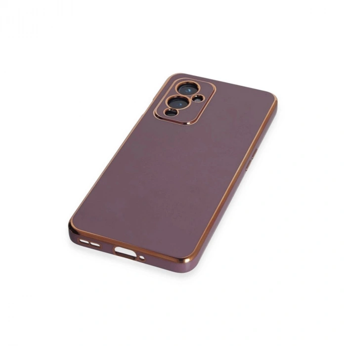 MARSİLYAN™- One Plus 9 Kılıf Volet Silikon - Mor