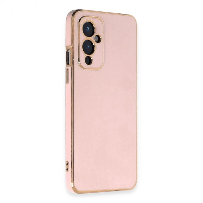 MARSİLYAN™- One Plus 9 Kılıf Volet Silikon - Pembe