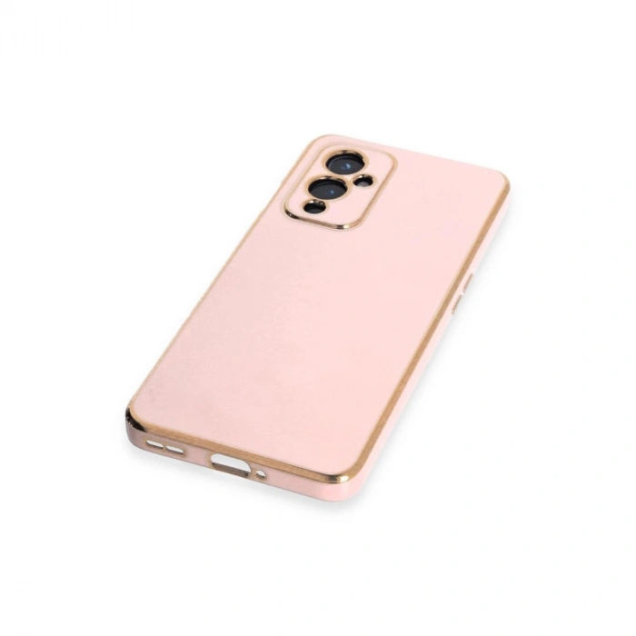 MARSİLYAN™- One Plus 9 Kılıf Volet Silikon - Pembe