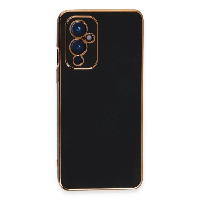MARSİLYAN™- One Plus 9 Kılıf Volet Silikon - Siyah