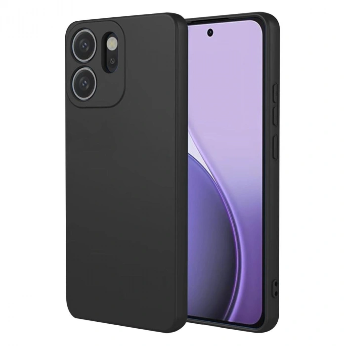 MARSİLYAN™- Oppo Reno 14f First Silikon - Siyah