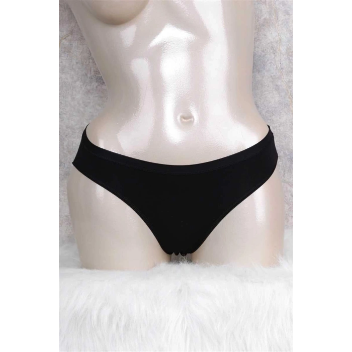 MARSiLYAN-  Pamuklu Düşük Bel Geniş Bel Lastikli Slip