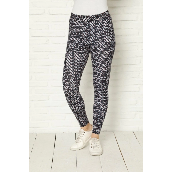 MARSiLYAN- Penye Likralı Tayt Lacivert