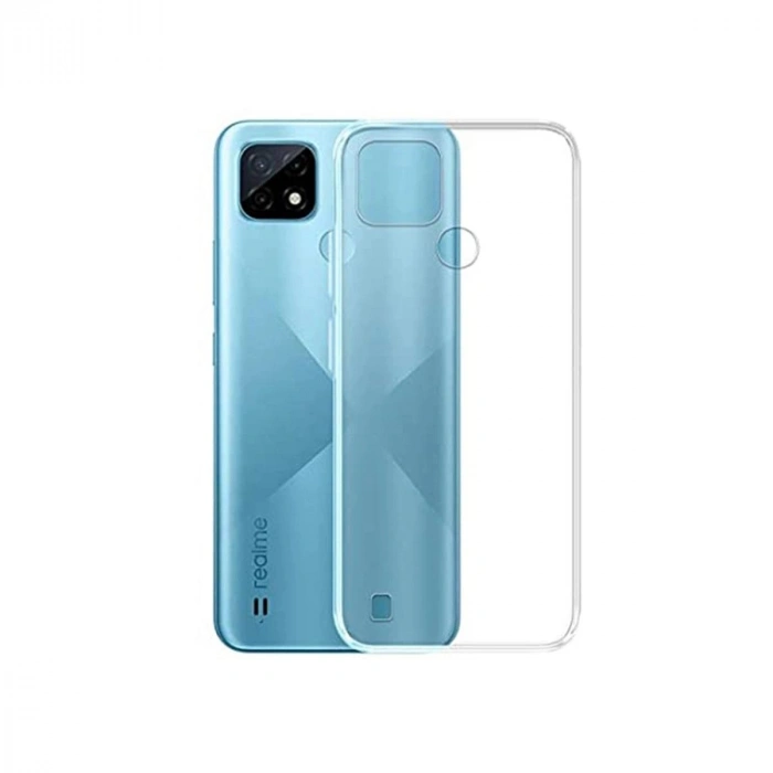 MARSİLYAN™- Realme C21 Kılıf Lüx Şeffaf Silikon