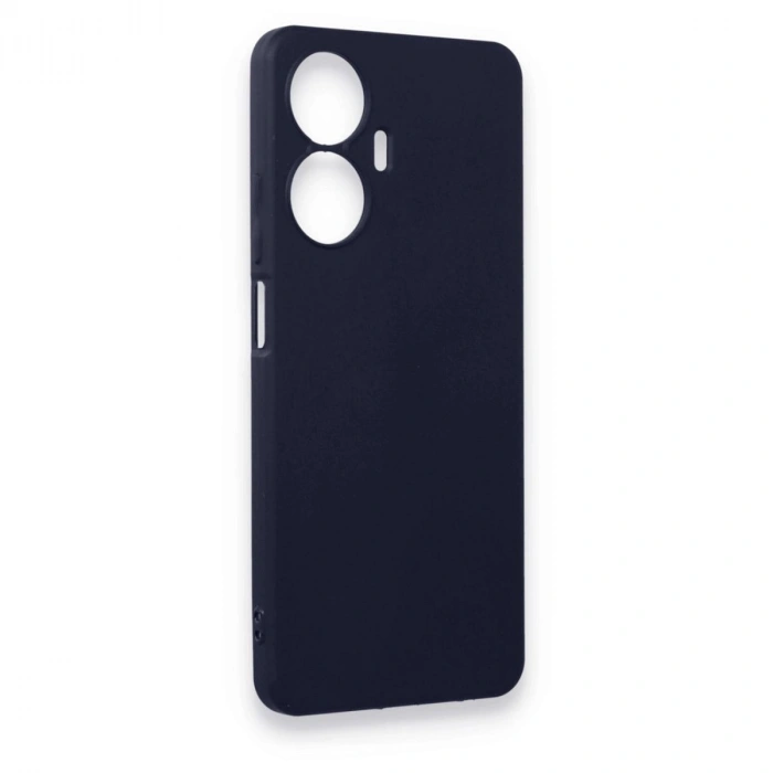 MARSİLYAN™- Realme C55 Kılıf First Silikon - Lacivert