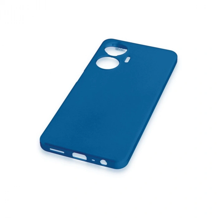 MARSİLYAN™- Realme C55 Kılıf First Silikon - Mavi
