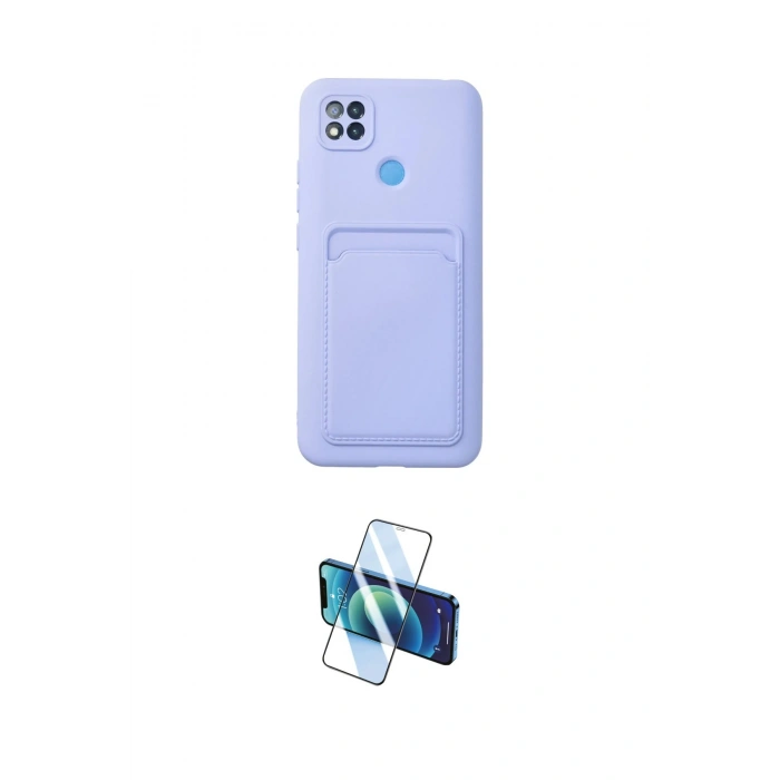 MARSİLYAN™- Redmi 9C Kılıf Vadi Çizgi Prime - Siyah 3D Antistatik Seramik Nano Ekran Koruyucu
