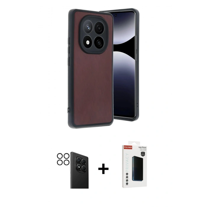 MARSİLYAN™- Redmi Note 14 Pro 4G Kılıf Kıvılcım Işık Serisi - Şeffaf Hayalet Polymer Nano Ekran Koruyucu + PVD Metal Kamera Lens - SH