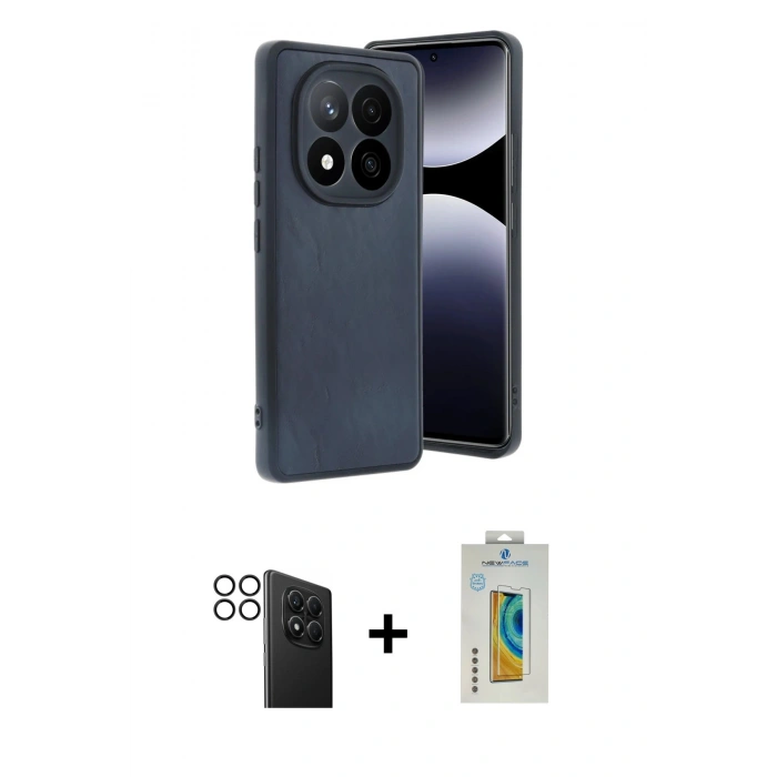 MARSİLYAN™- Redmi Note 14 Pro 4G Kılıf Kıvılcım Işık Serisi - Şeffaf Polymer Nano Ekran Koruyucu + PVD Metal Kamera Lens - SH