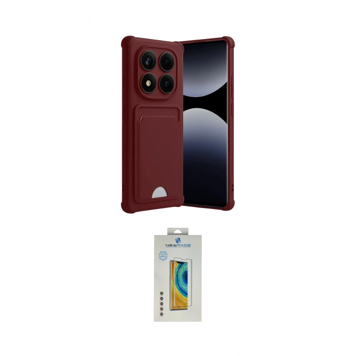 MARSİLYAN™- Redmi Note 14 Pro 4G Kılıf Vadi Çizgi Prime - Şeffaf Polymer Nano Ekran Koruyucu