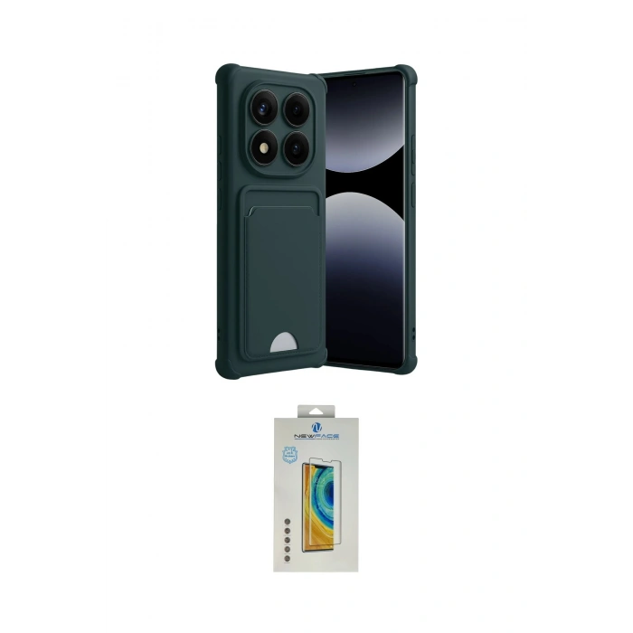 MARSİLYAN™- Redmi Note 14 Pro 4G Kılıf Vadi Çizgi Prime - Şeffaf Polymer Nano Ekran Koruyucu