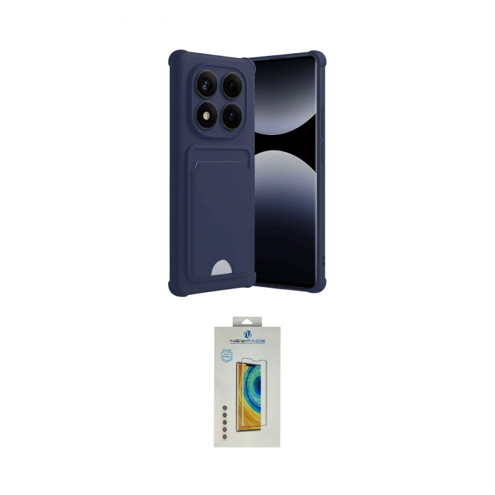 MARSİLYAN™- Redmi Note 14 Pro 4G Kılıf Vadi Çizgi Prime - Şeffaf Polymer Nano Ekran Koruyucu