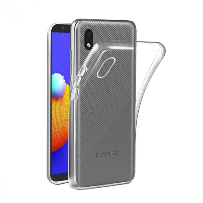 MARSİLYAN™- Samsung Galaxy A01 Core Kılıf Lüx Şeffaf Silikon