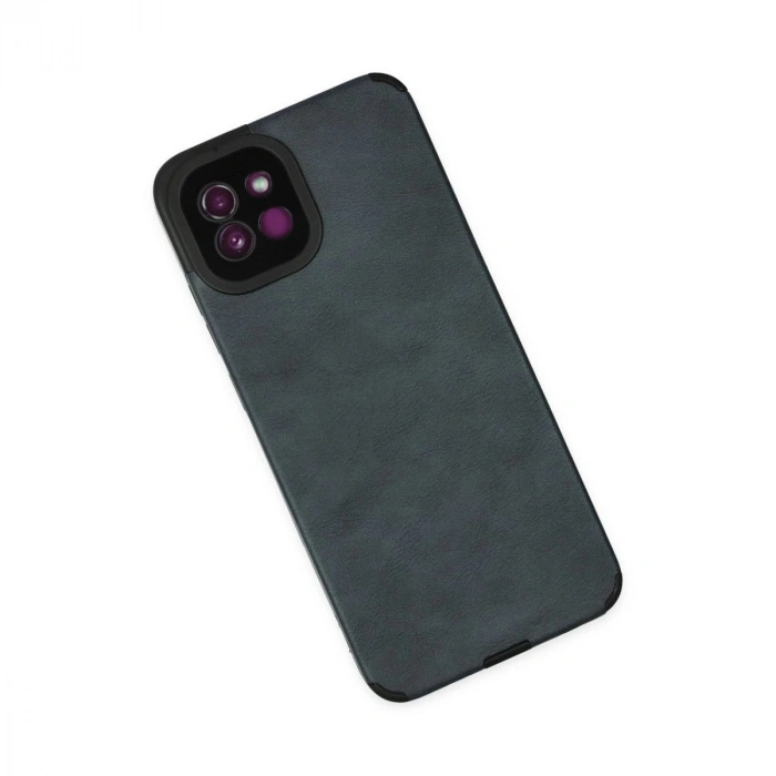 MARSİLYAN™- Samsung Galaxy A03 Kılıf Loop Deri Silikon - Lacivert