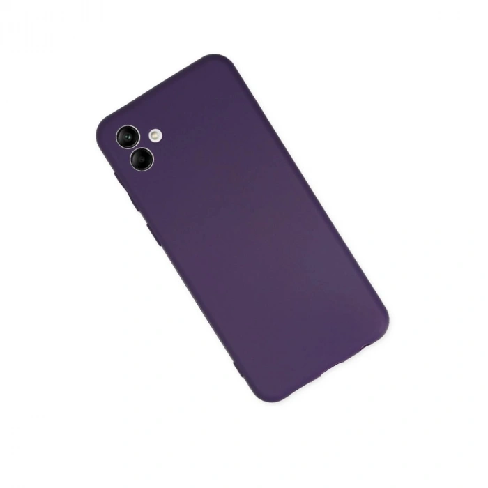 MARSİLYAN™- Samsung Galaxy A04 Kılıf First Silikon - Mor