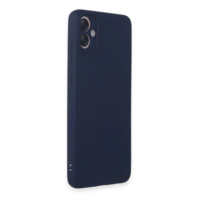 MARSİLYAN™- Samsung Galaxy A05 Kılıf First Silikon - Lacivert