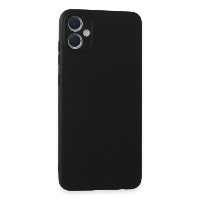 MARSİLYAN™- Samsung Galaxy A05 Kılıf First Silikon - Siyah