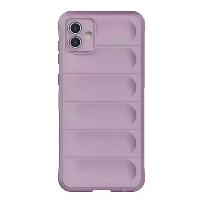 MARSİLYAN™- Samsung Galaxy A05 Kılıf Optimum Silikon - Mor
