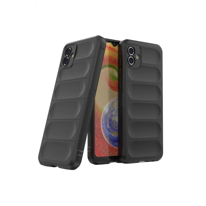 MARSİLYAN™- Samsung Galaxy A05 Kılıf Optimum Silikon - Siyah