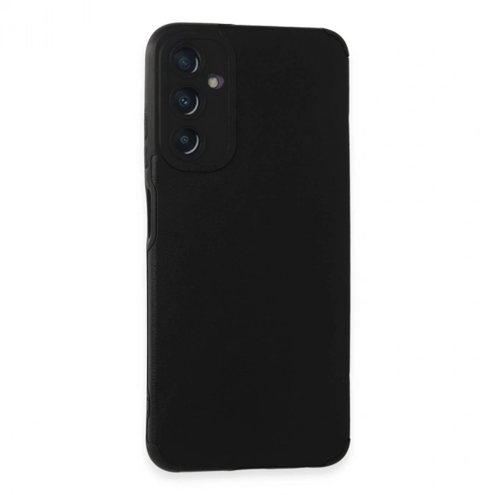 MARSİLYAN™- Samsung Galaxy A05s Kılıf Loop Deri Silikon - Siyah