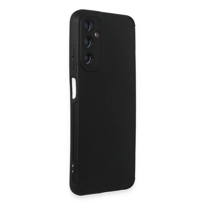 MARSİLYAN™- Samsung Galaxy A05s Kılıf Loop Deri Silikon - Siyah