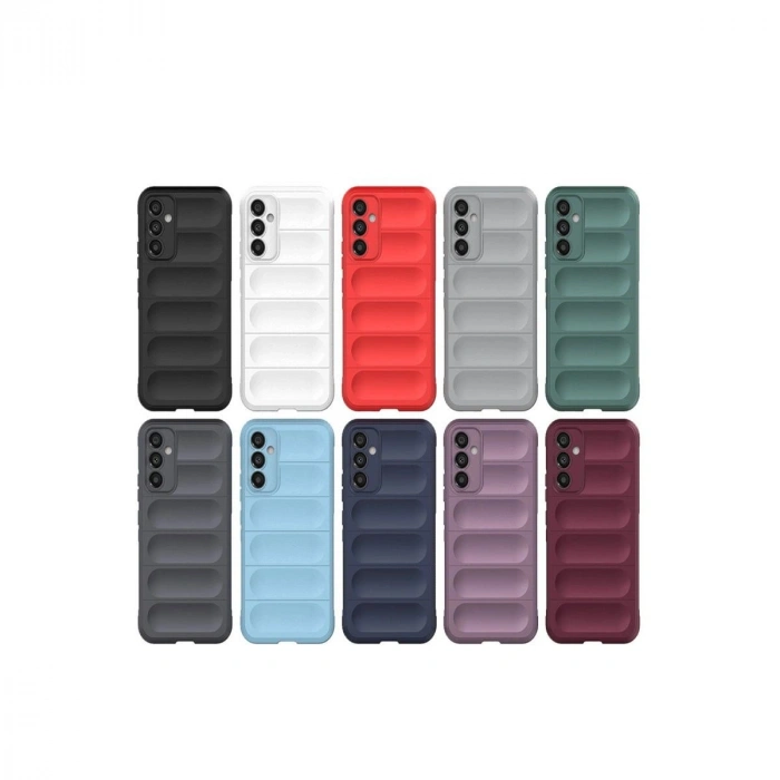 MARSİLYAN™- Samsung Galaxy A05s Kılıf Optimum Silikon - Mor