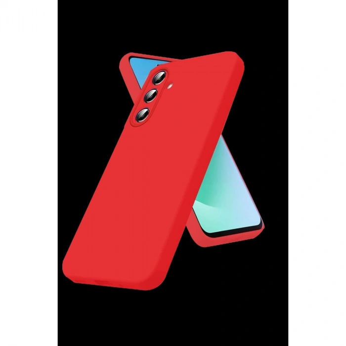 MARSİLYAN™-  Samsung Galaxy A27 5g First Silikon - Kırmızı