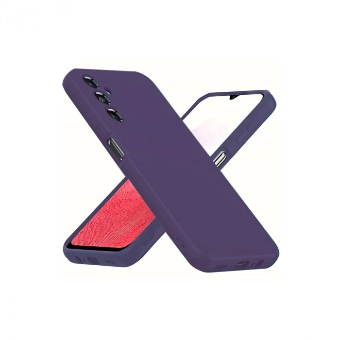 MARSİLYAN™- Samsung Galaxy A34 5g Kılıf First Silikon - Mor